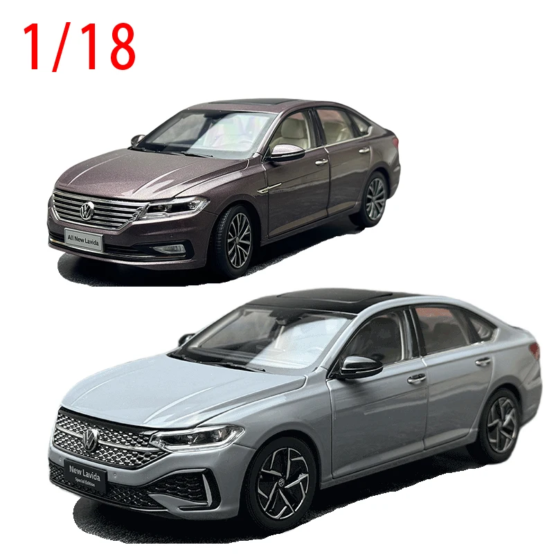 Diecast 1/18 V W Lavida Alloy Model Car PLUS 2020 Volkswagen Lavida Play Vehicles Collectible Original Box Toys for Boys