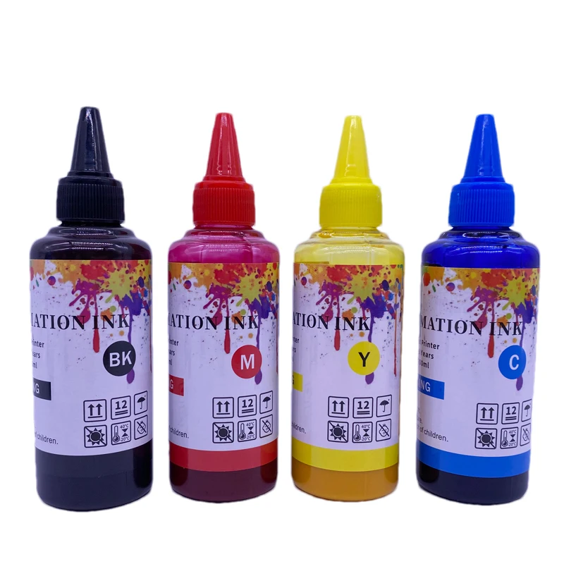 Kit de tinta de sublimación para impresora Epson, botella de 4 colores para impresora Epson XP-2200, XP-2205, XP-3200, XP-3205, XP-4200, XP-4205,