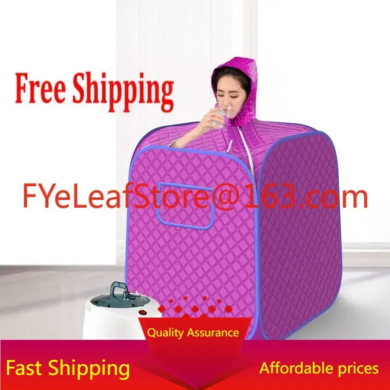 

Здоровая паровая сауна Портативная спа-комната Домашняя выгода для похудения всего тела Складная детокс-терапия Паровая сауна Кабина для 2 человек