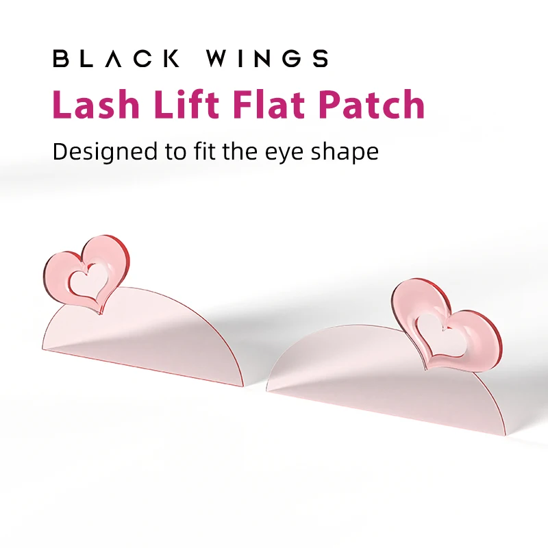 BLACKWINGS Korean Silicone Pre-Softening Shields 1PC Lash Lift Softening Pads for Keratin Treatment