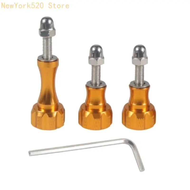

N84C 4pcs Long and Short Metal Screws Accessory for Unique Decorative Applications