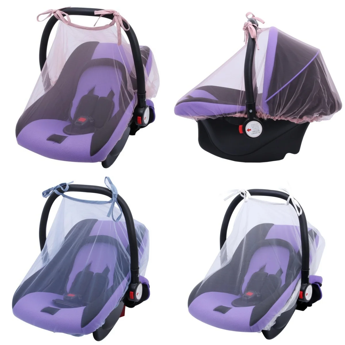Bug Insect Netting Infant Carriers Car Seats Cover Cradles