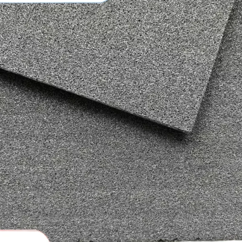 1pc microporous/sound absorption and noise reduction/electromagnetic shielding perforated foam aluminum, through hole customized