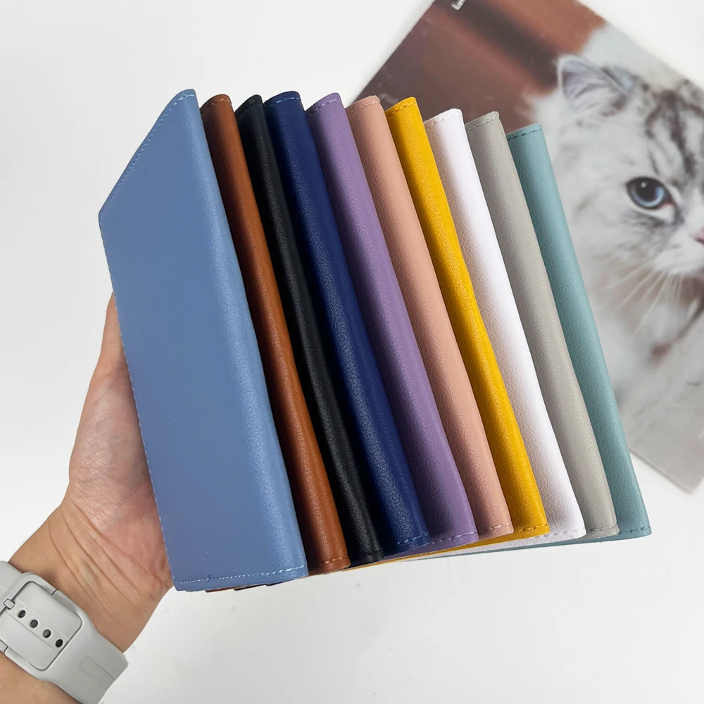 Personalisierte PU-Leder Reisepasshülle mit Mehrfachfunktionen und Mehreren Kartenfächern - Leder-Reisepasshülle – Detail 4
