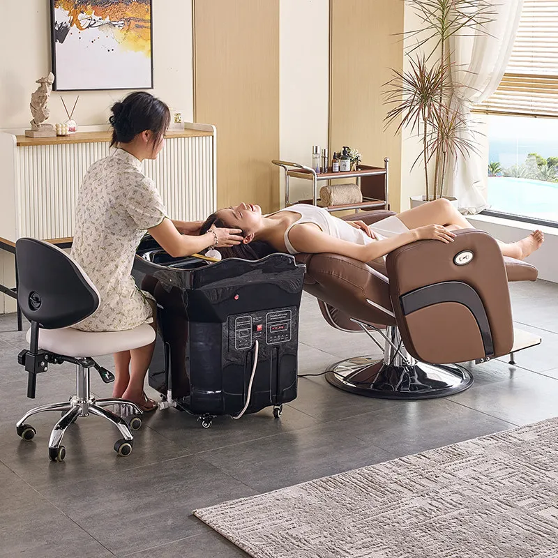 

Массажные кресла для салонов красоты, парикмахерские кресла, эргономичные кресла для мытья головы, новая современная мебель, кресло для мытья головы Cama De Champu LS40XTP