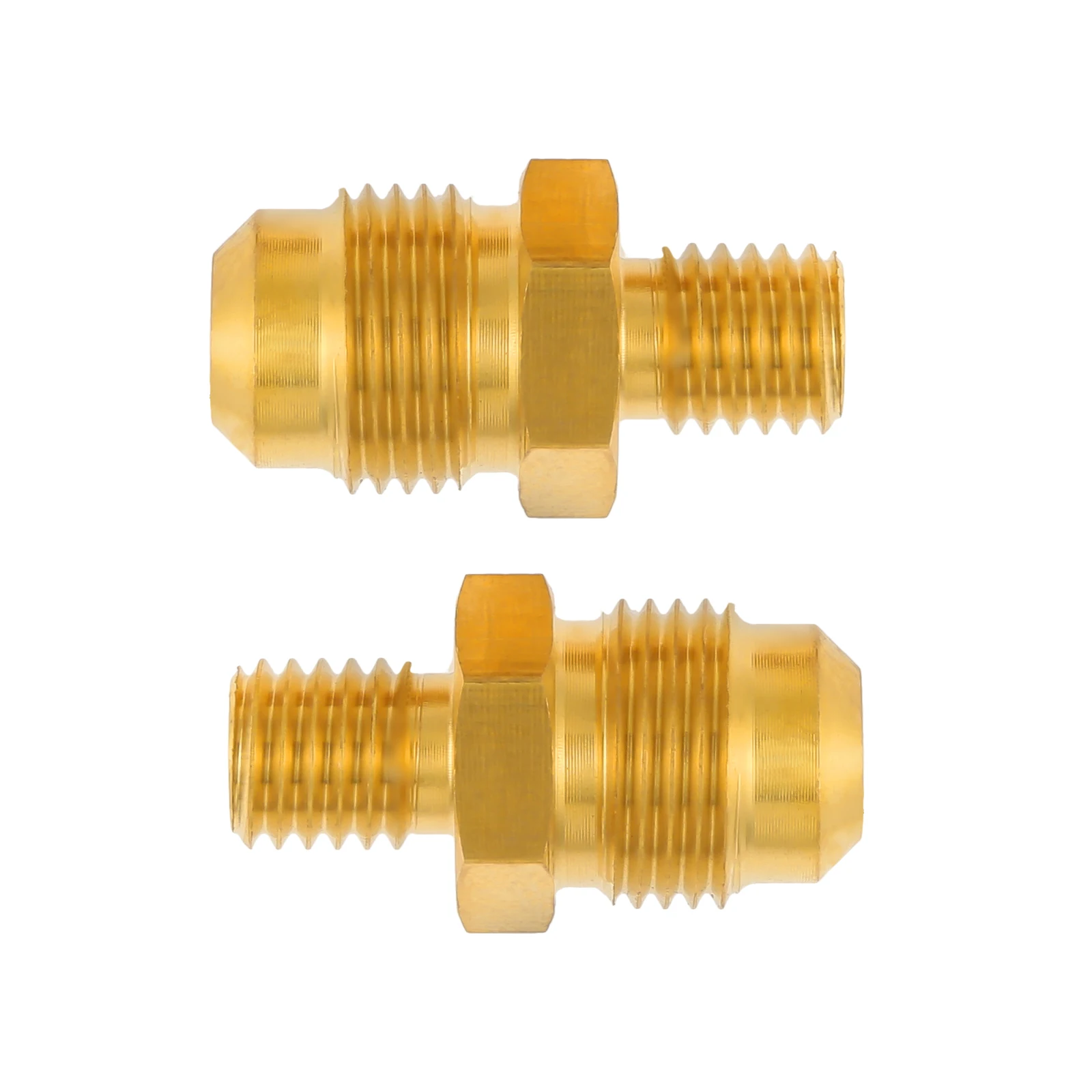 2Pcs 1.96mm Solid Brass Propane Gas Jet Nozzle Sprayer with 3/8\