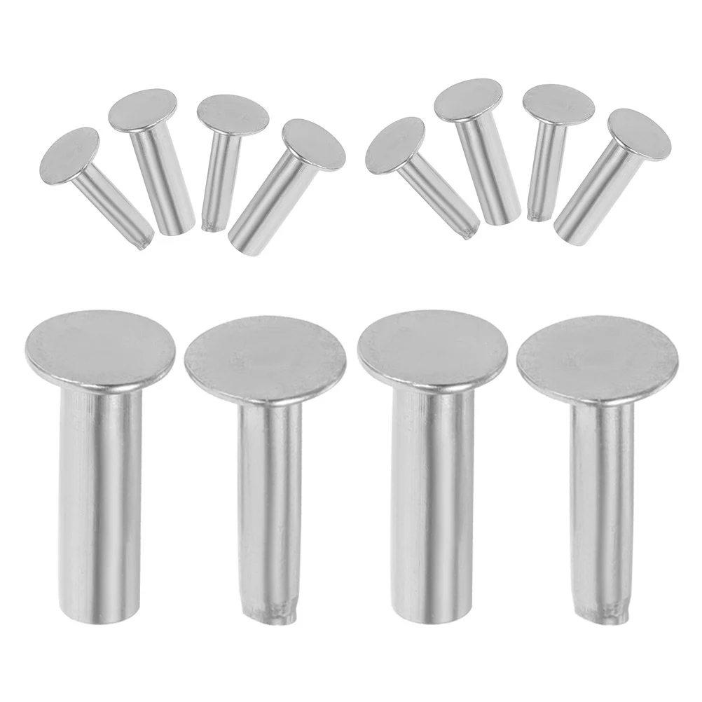 

Stainless Steel Knife Handle Rivets 1.5Cm Heavy Duty Wooden Grip Fasteners For Diy Chef Knife Making Kitchen Tools