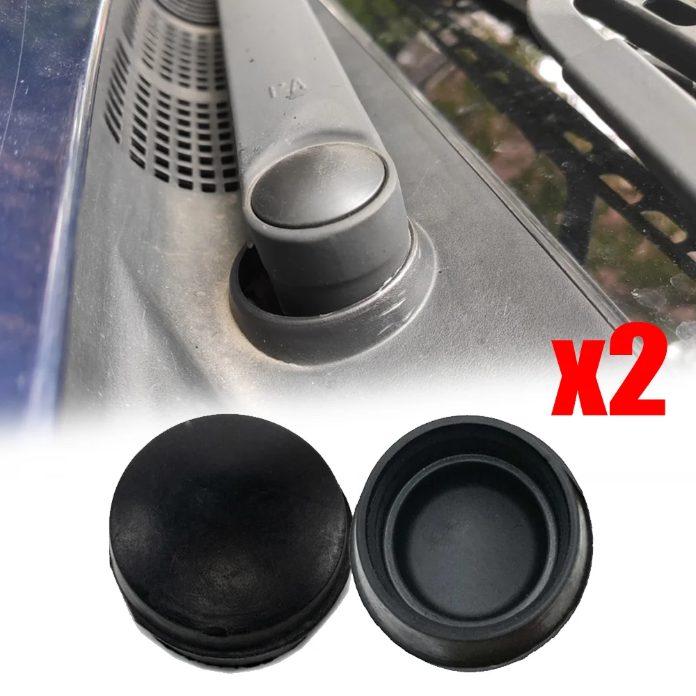 2x Car Windscreen Front Wiper Arm Nut Cover Cap Bolt For Kia Ceed Cee\'d ED Optima Picanto SA Rio JB Sorento Soul Carens Cerato