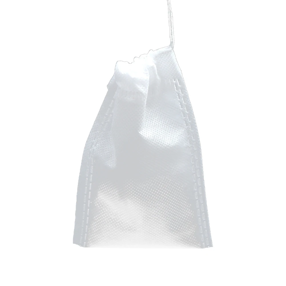 

Seasoning Storage Non-Woven Drawstring Closure Lightweight White Empty for Loose Leaf Tea Coffee Herbs Powder Packaging Shoe