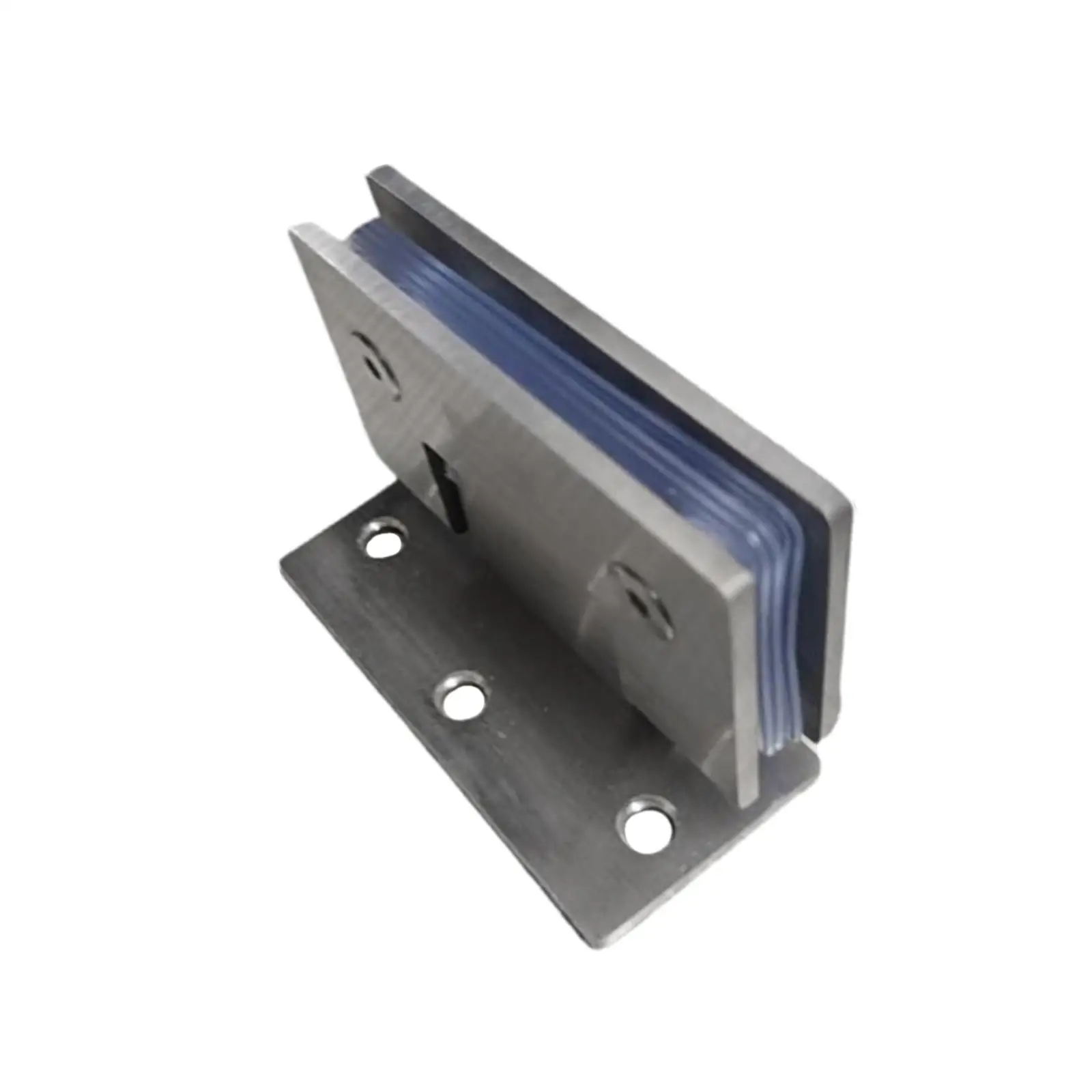 Bisagras de puerta de ducha de vidrio 90 °   Reemplazar con accesorios de montaje Abrazadera de baño para escaparate de gabinete Espesor de puerta de 8-12 mm