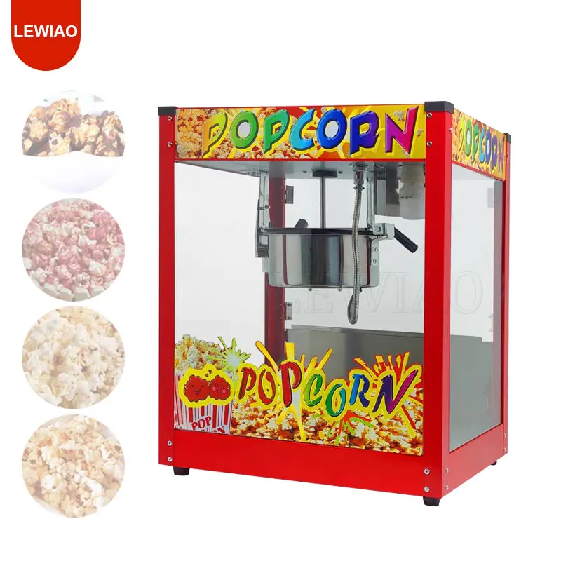 Máquina de palomitas de maíz comercial eléctrica automática nueva