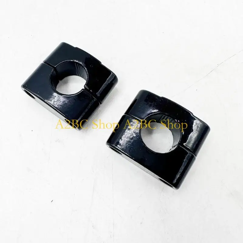 A2BC Replacement Bar Mount Clamp Pair for 22mm Handlebar Use Fit Work