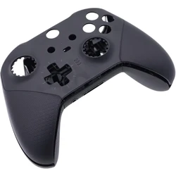 Front Back Housing Shell Case Faceplate Cover Replacement Parts Compatible with Xbox One Elite Series 2 Controller (Black), Fron