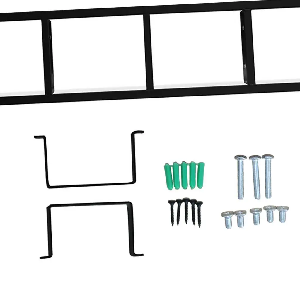 CD DVD Display Rack Organization Wall Mount for Homes CDs DVDs Store Offices