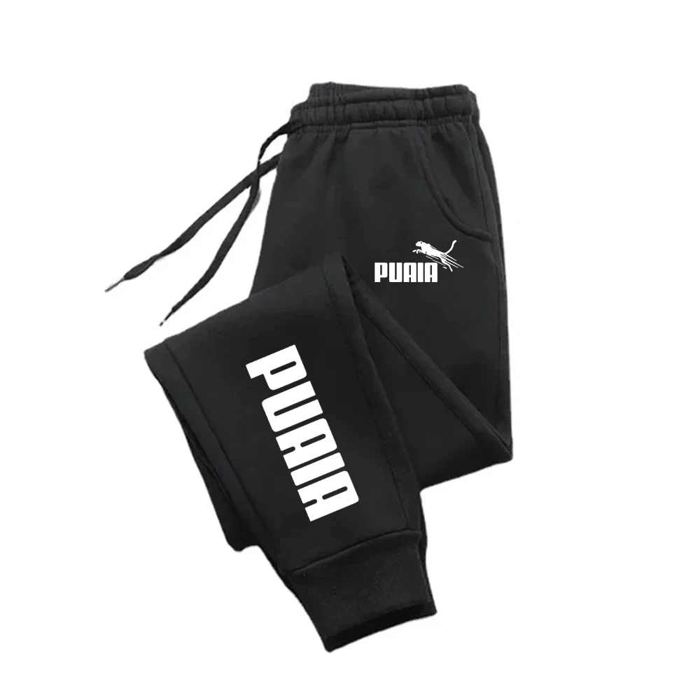 Men's Clothing Trousers Autumn And Winter Men Casual Pants Fashion Soft Sweatpants Jogging Sports Pants Puaia Brand Logo Print