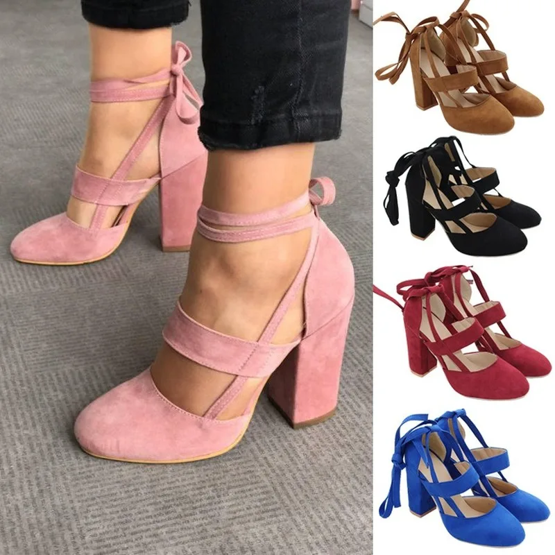 Sexy Heeled Shoes High Heels Sandals Women Femme Gladiator Summer Party Wedding Shoes Women Thick Heels Zapatos De Muje