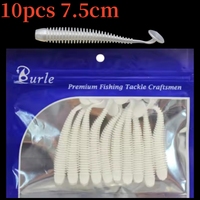 5cm/6cm/7.5cm Bionic Fishing Lure Silicone Screw Soft Bait Easy Shiner For Carp Wobblers Swimbait Fishing Tools Accessories 2023