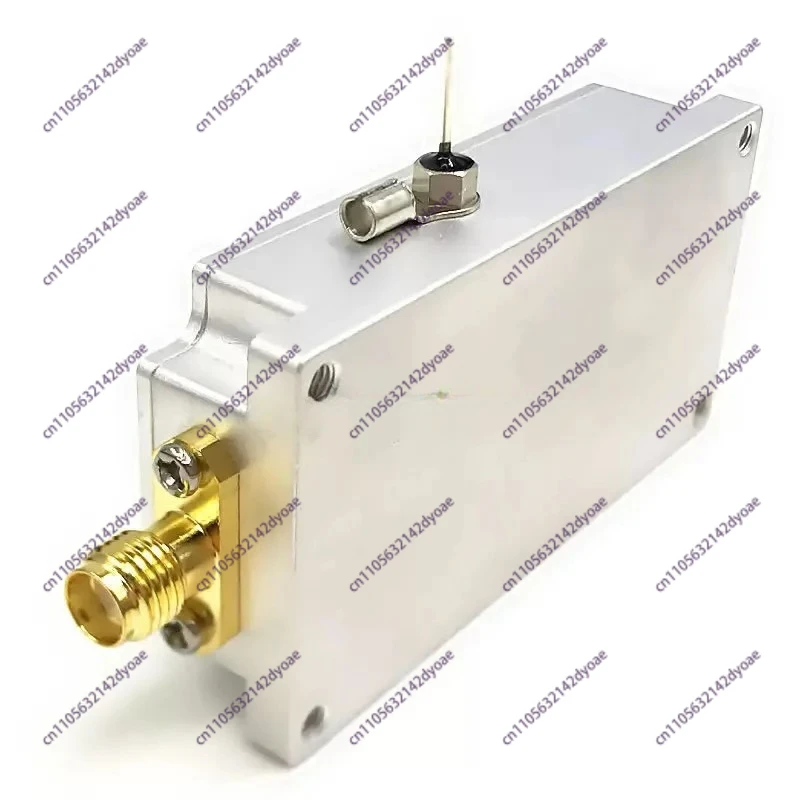 

SMA type, frequency: 0.3-4.0GHz, gain: 60dB，High gain, low noise amplifier,