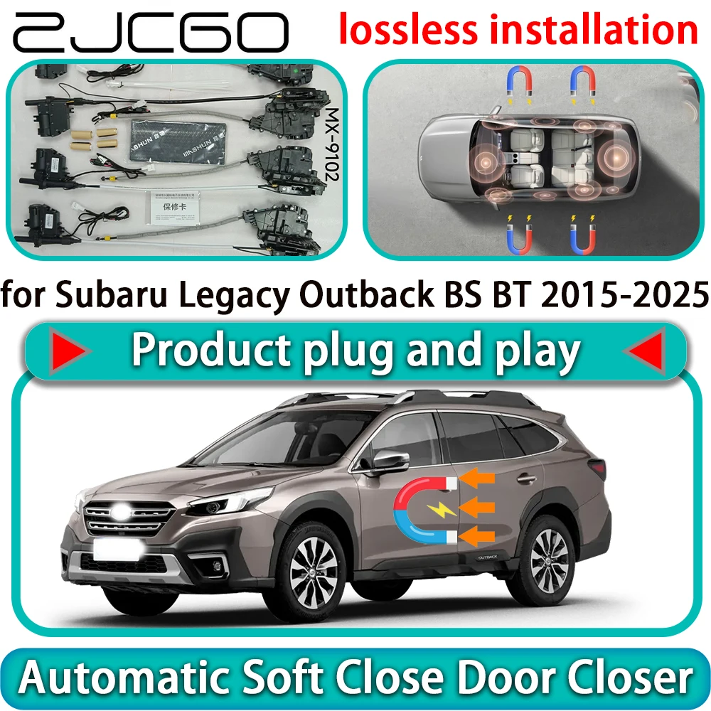 

for Subaru Legacy Outback BS BT 2015-2025 OEM Auto Pull Soft Close Door Kit Power Latch Electric Door Catch Soft Closing Assist