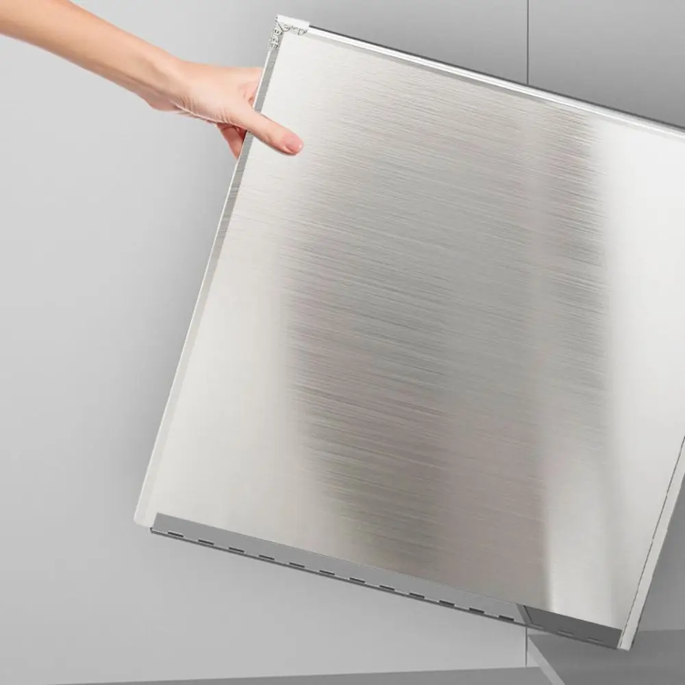 Stainless Steel Oil Splatter Guard Foldable Windproof Anti Splatter Shield 2 Sheet Silver Splash Proof Baffle Outdoor