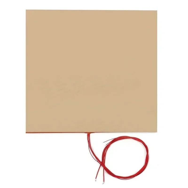 

350*350mm 220V 1400W Silicone Heater Mat Pad For Printer Heated Bed Heating Silicone Heater Mat Pad For Printer Heated Bed