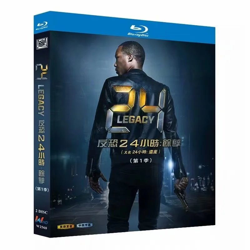 24 Legacy Season 1 Blu-ray DVD 2-Disc 1080P All Region TV Series Box Set