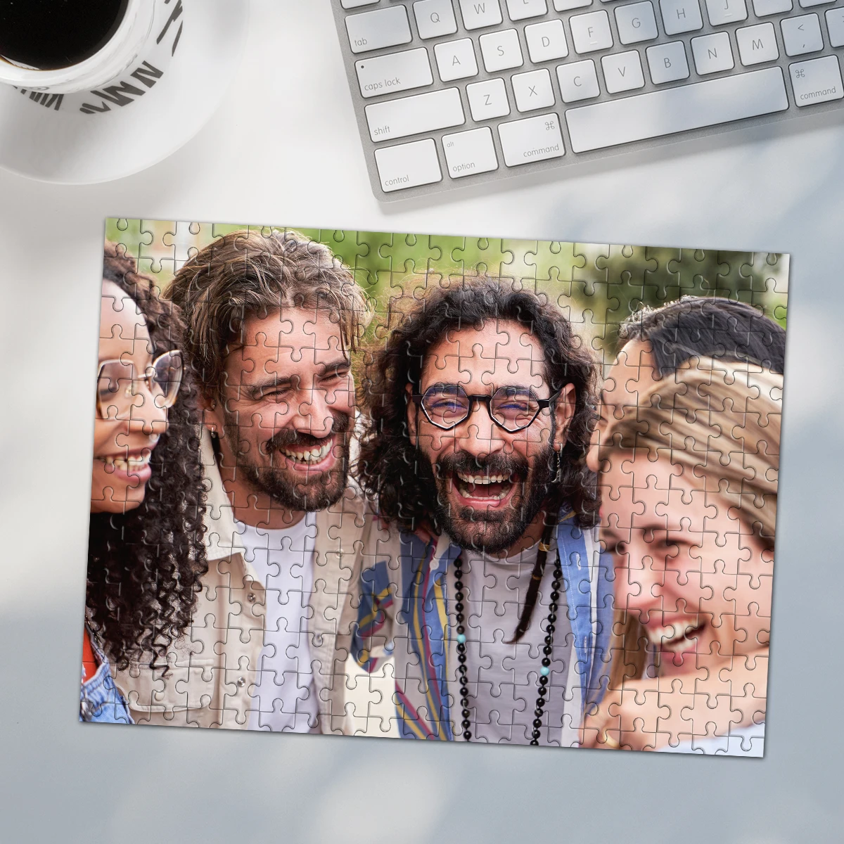 35/300/500/1000pcs Personalized Custom Photo Puzzle selfie Diy Educational Toys for Adults Decoration Collectiable Gift