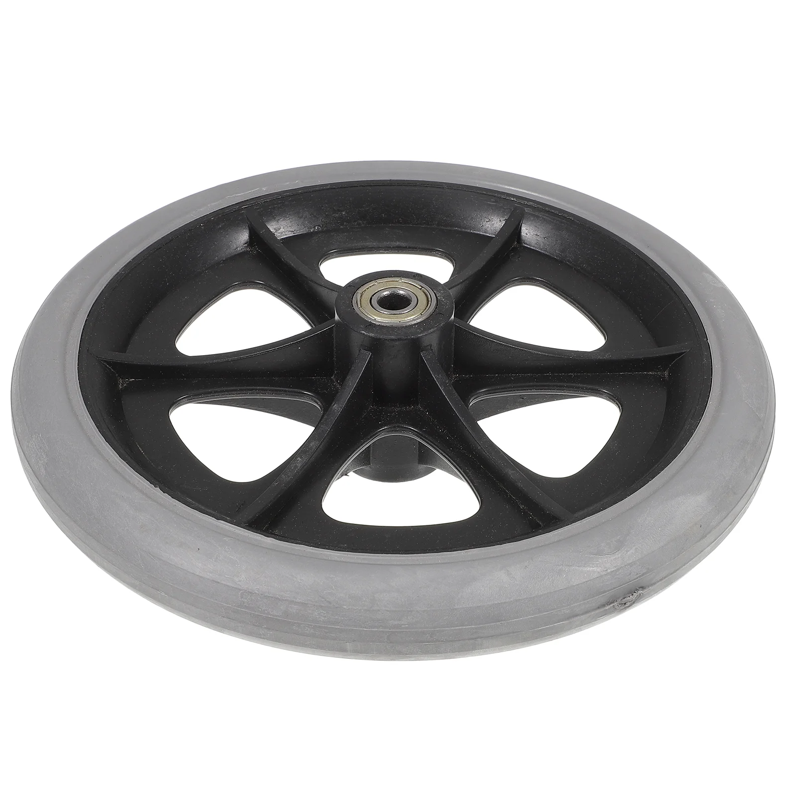 

Component 8 Inch Front Wheel Elder Wheelchair Accessories Plastic Replacement Wheels