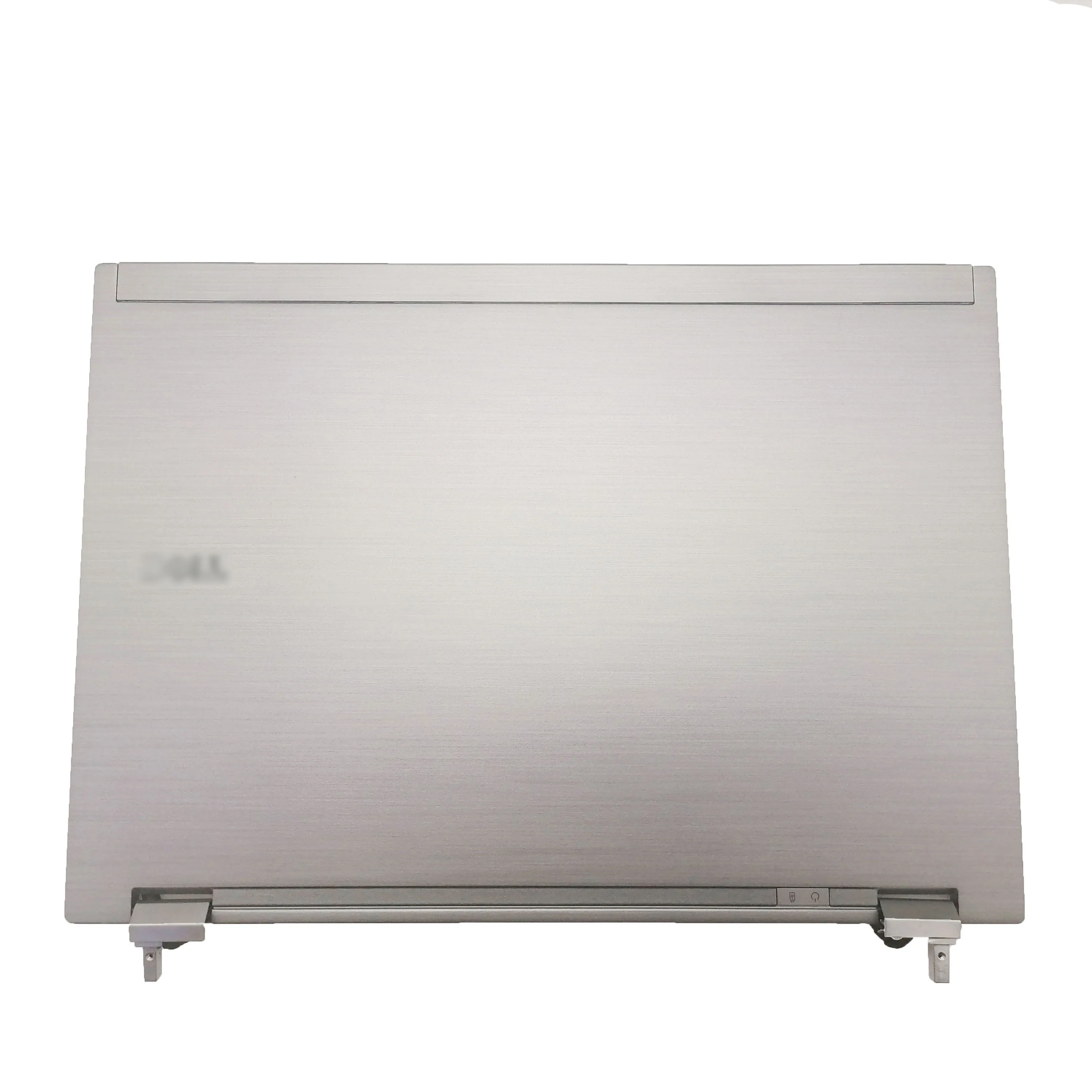 

New For Dell Latitude E6410 Laptop LCD Back Cover with Hinges&Cables P/N:0WM82H WM82H Silvery