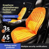 Universal Car Heated Seat Cushion Winter Comfortable Car Electric Heating Plush Warm Car Cigarette Lighter 12V24V Seat Cover