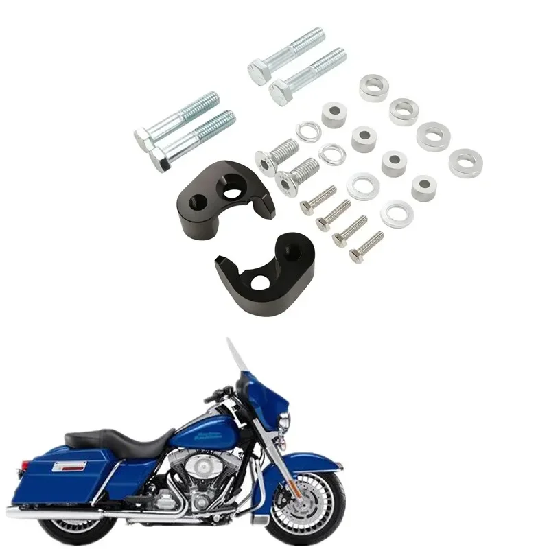 

Мотоциклетный комплект для Harley Touring FLHX FLHT FLHR FLTR 2002-2009, 1 дюйм, задний амортизатор, аксессуары для мотоциклов