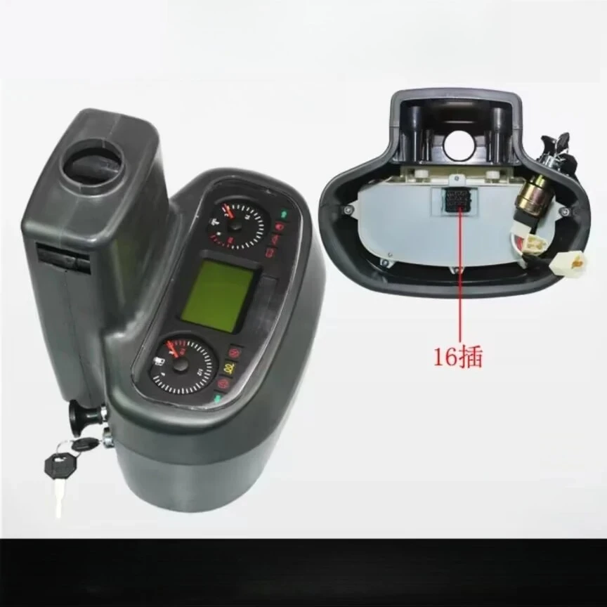 Forklift instrument panel assembly DO4ZB908 is suitable for 16 inserts of H2000 2-10T type