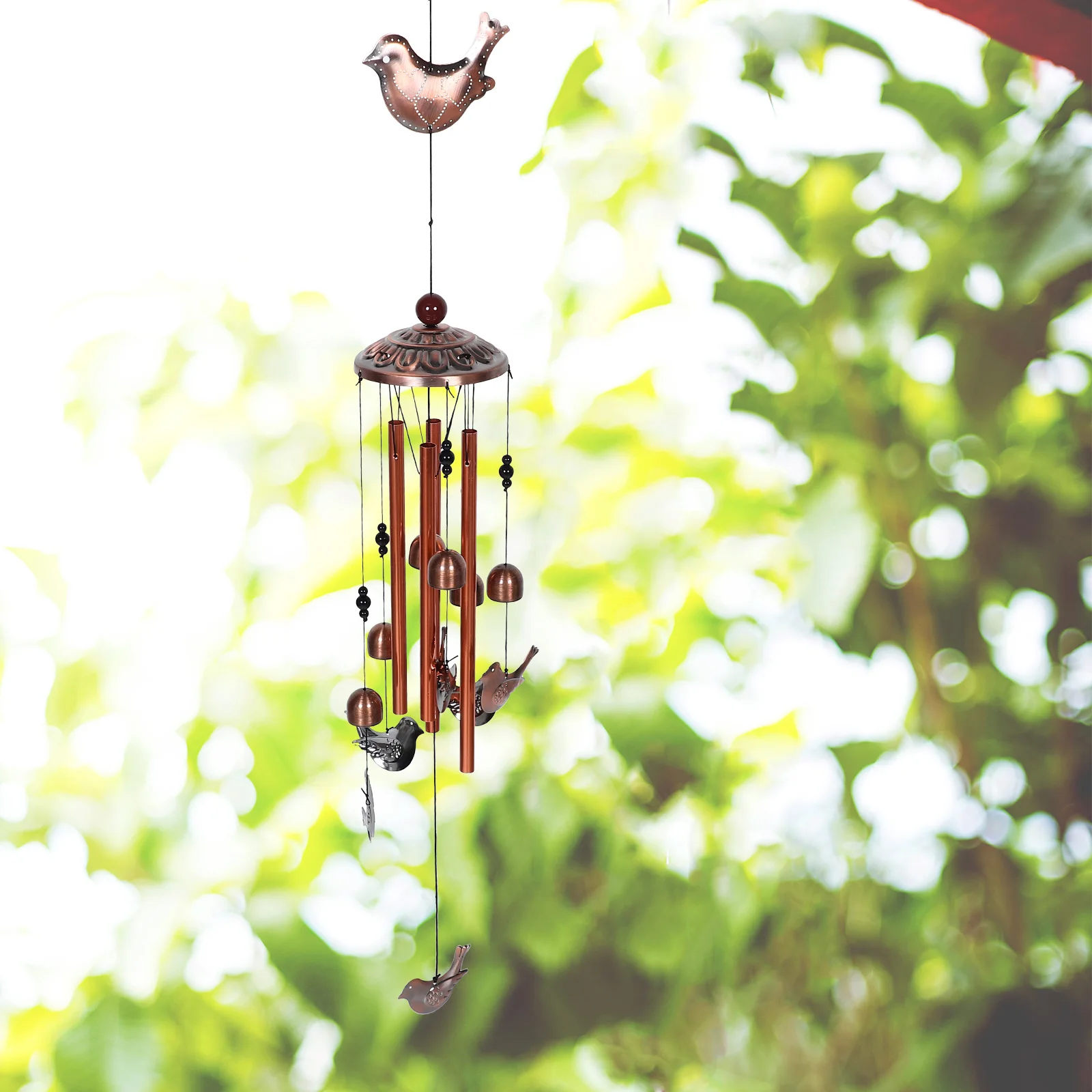 

Bird Wind Chime Bell Decoration Commemorate Bells Hanging Metal Chimes Decorative Pendant