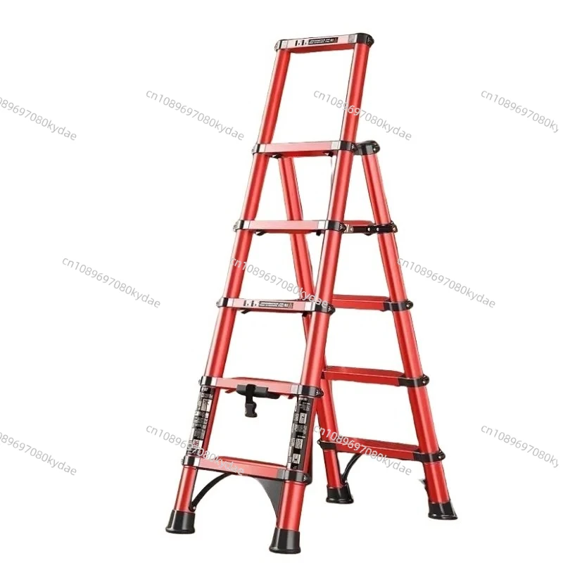 

Household Aluminum Alloy Telescopic Ladder Thickened Multi-functional Indoor Herringbone Housewarming Handrail