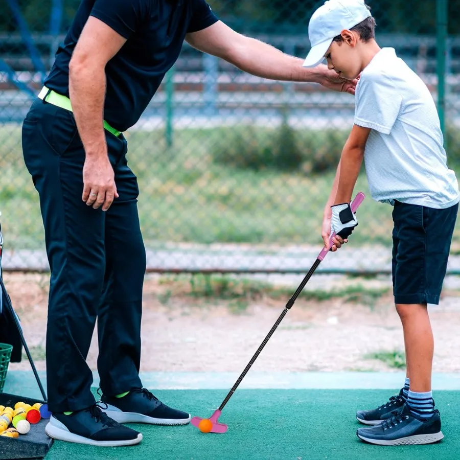 16 عبوة من مضارب الجولف للرجال والنساء بطول قابل للتعديل في اتجاهين، مضارب جولف صغيرة مضرب السائبة لليد اليمنى واليسرى للاعبي الغولف C #6