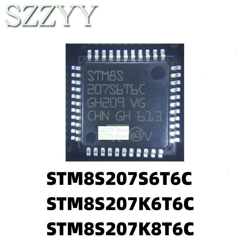 

5 шт. STM8S207S6T6C LQFP44 STM8S207K6T6C STM8S207K8T6C QFP32