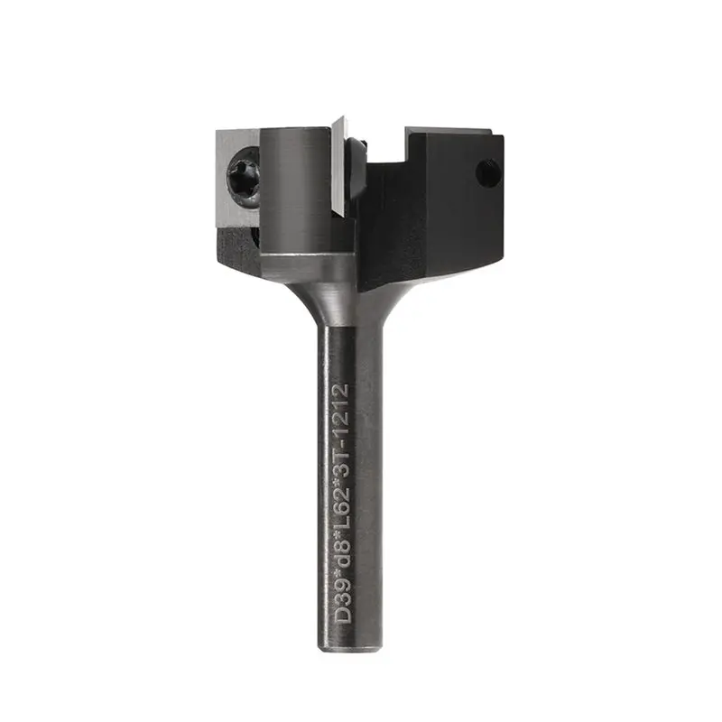 

ABMH-Shank Replaceable Blade Planing Bit Milling Cutter Insert-Style Spoilboard CNC Surfacing Router Bits For Wood