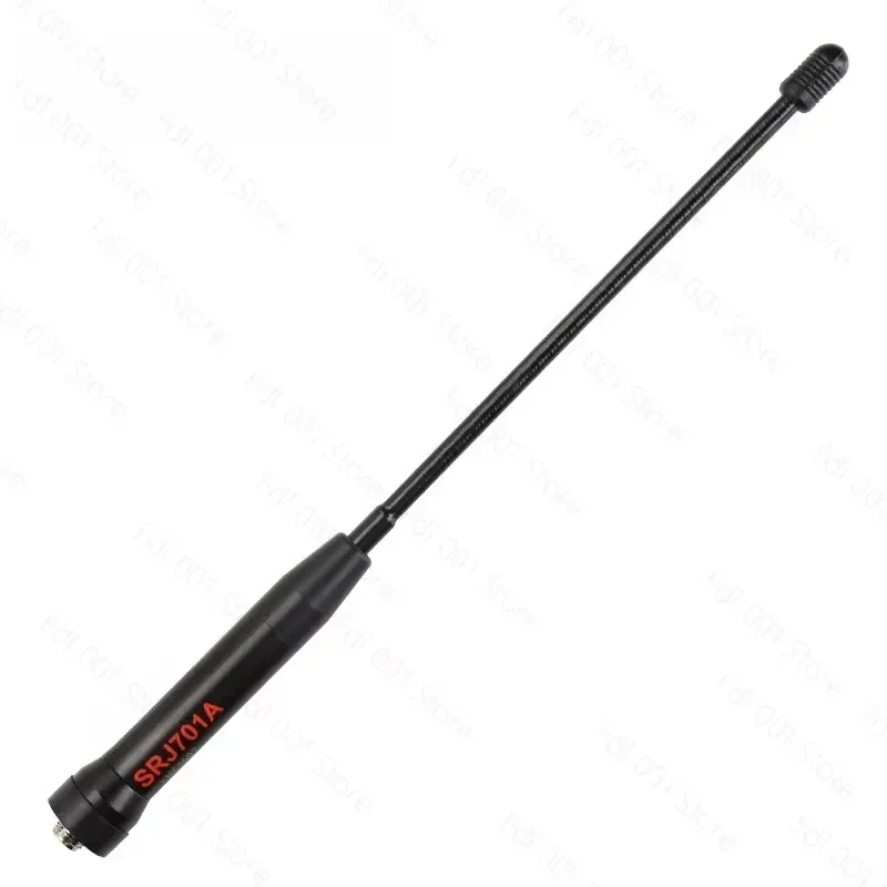for SRJ701A UV Dual Band Radio Flexible Whip Antenna 19cm Soft Handheld Replacement High Gain Signal Booster Portable Two Way
