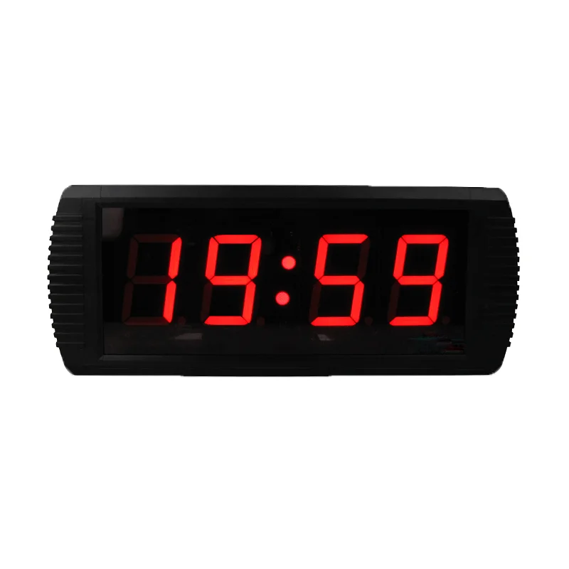 GI4T-3R LED Display 3 Inch 4 Digit Multifunction Indoor Digital Countdown Timer Desktop Stopwatch Wall Mounted Clock