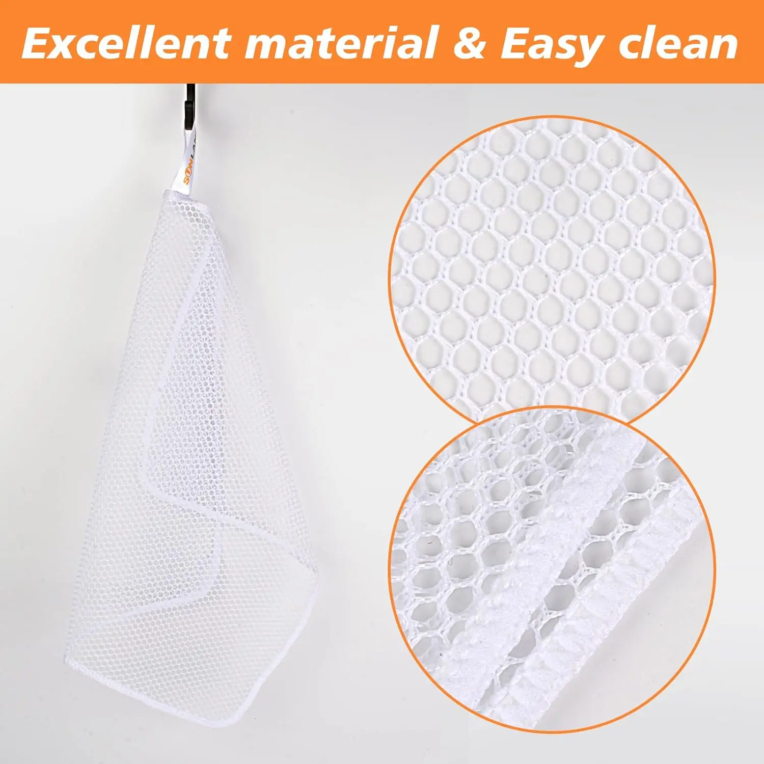 Netted Dish Cloths Washing Dishes Mesh Dish Cloth No Odor Dishes Scrubber For Kitchen Fast Drying Easy to Clean 6 Pack 12Inx12In