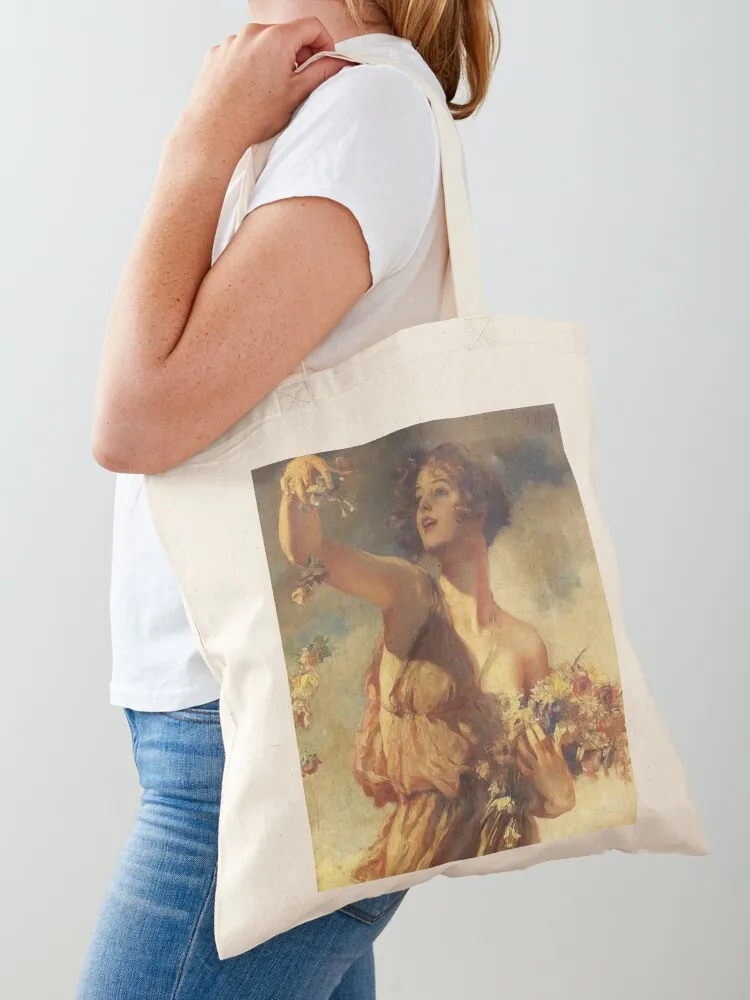 

Renaissance art Tote Bag Candy bags Women's beach bags large size bags eco pack