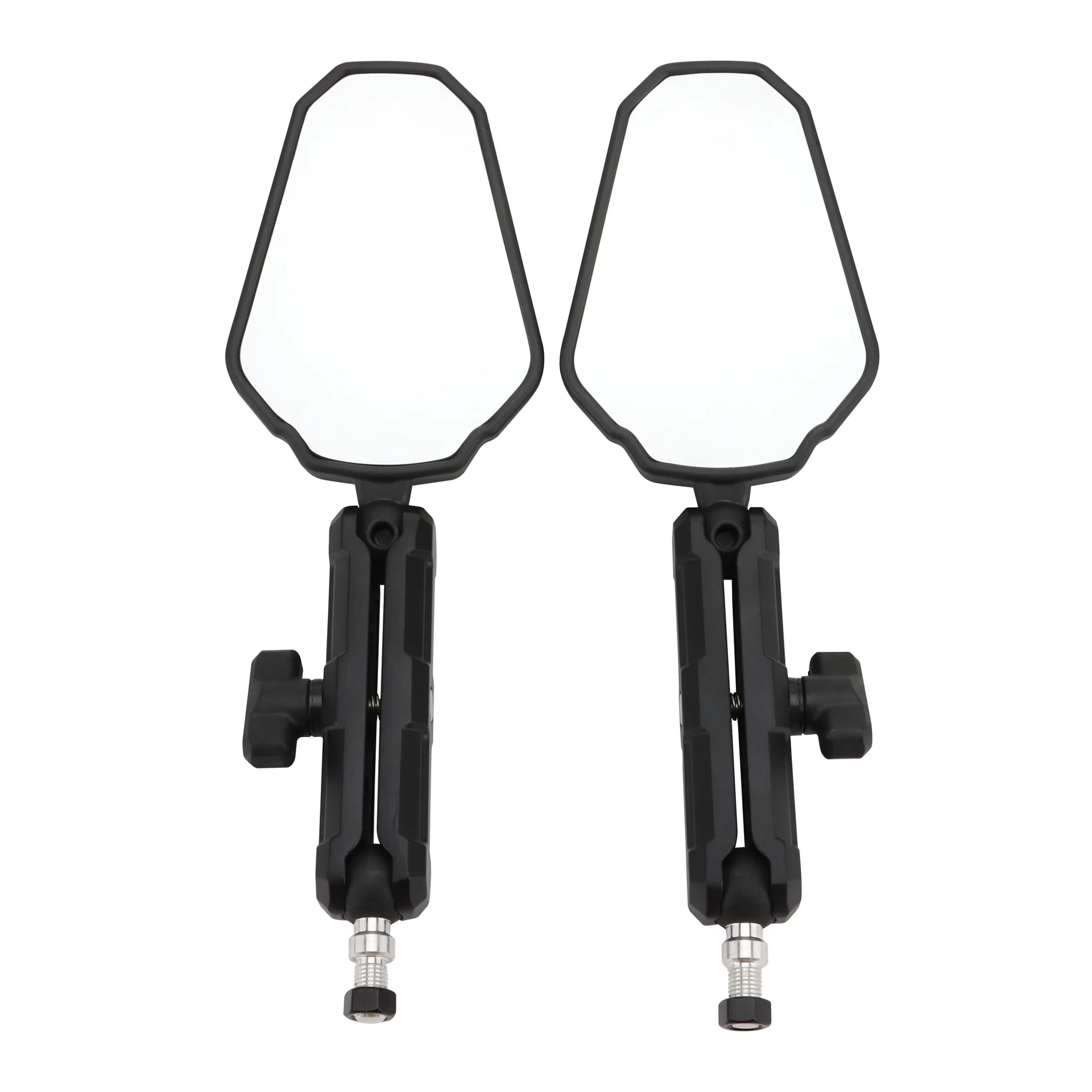 West Wind New Replacement Plastic Foldable Flat Distortion-Free Adventure ADV Bike Front  Motorcycle Mirror