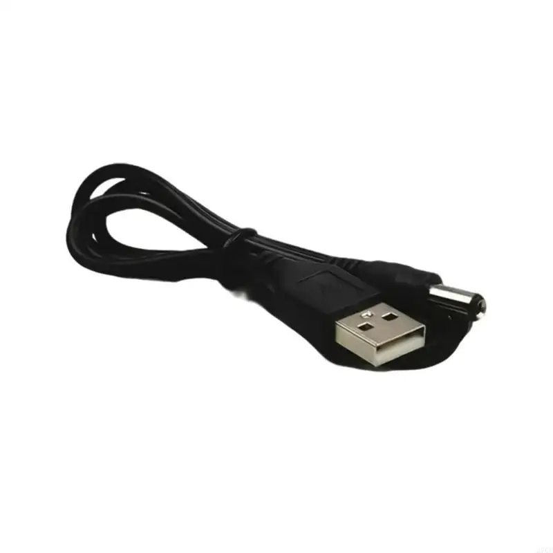 USB سهل الاستخدام إلى DC5521 كابل الطاقة USB ذكر إلى 5.5mmx2.1mm الذكور لمصباح LED كاميرات الأمان كاميرات وأدوات