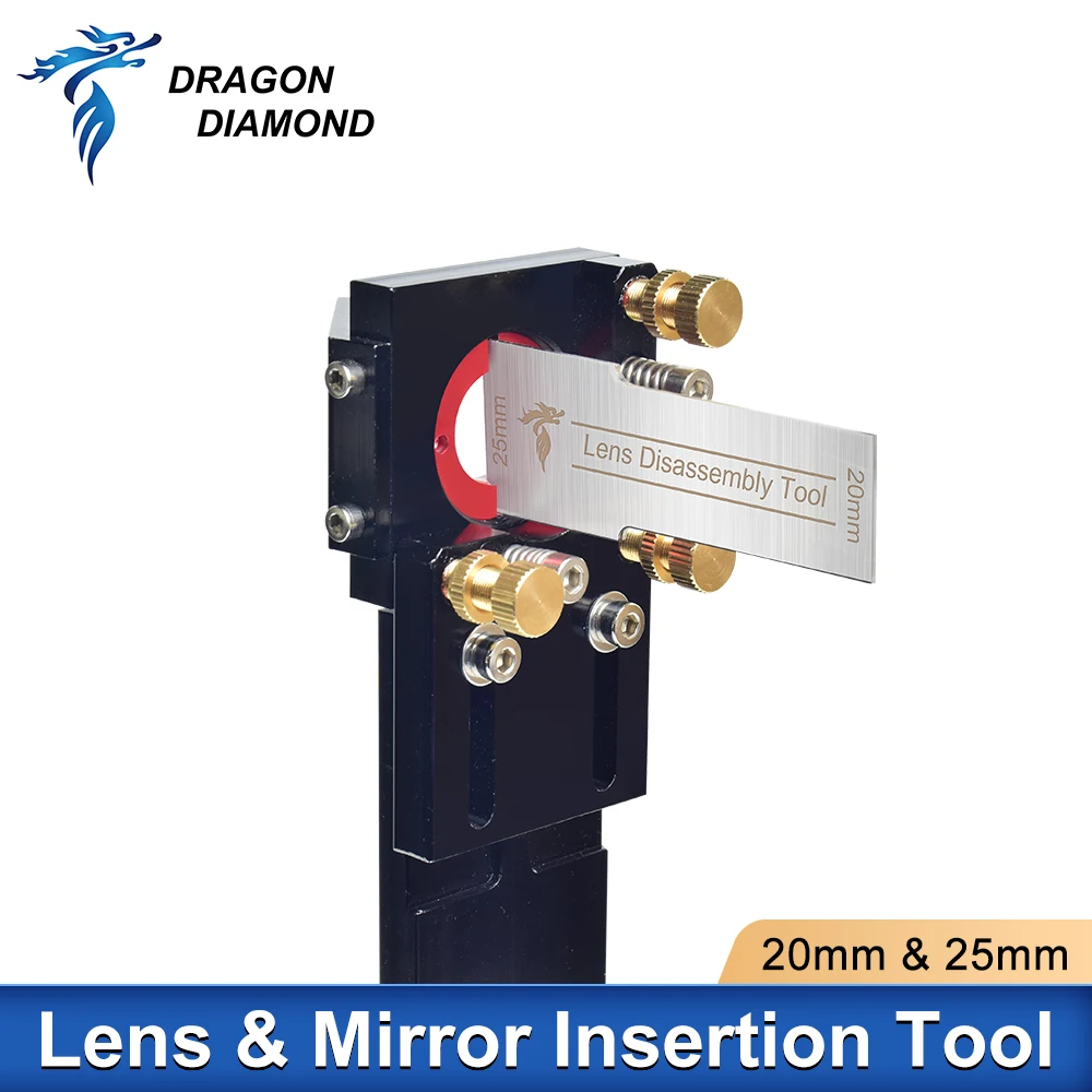 Imagem -03 - Lens Mirror Removal And Insertion Tool Desmontar as Ferramentas de Instalação Co2 Laser Head Lens Tube