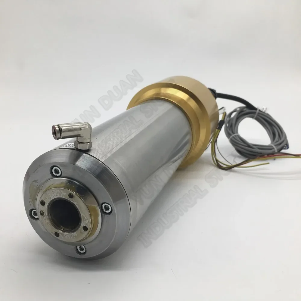 Hanqi 30000rpm iso20 2.2kw 3hp atc eixo motor 3 fases ac 220v 1000hz npn pnp para fresagem cnc roteador gravura corte de metal