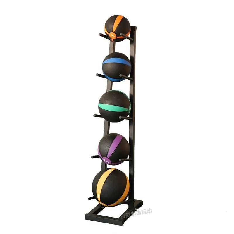 Gravity ball rack Ten-layer fitness medicine ball rack Solid wall ball squash Five-layer soft medicine ball placement rack