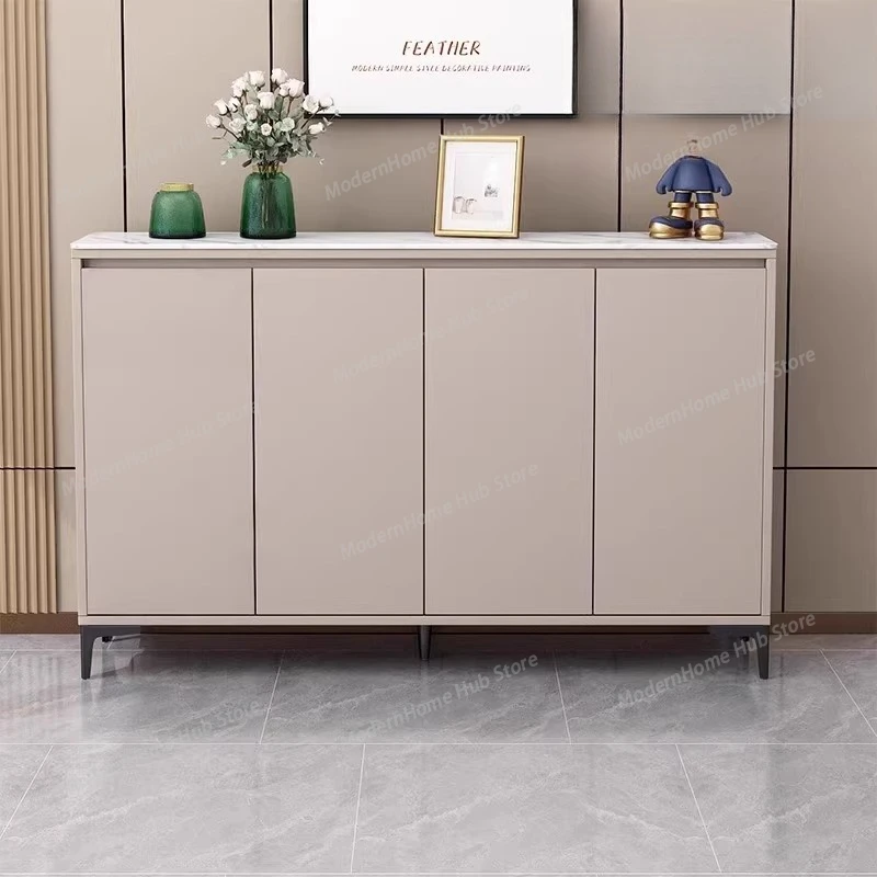 Design Luxury Shoe Cabinet Storage Cheap Metal Tall Shoe Cabinet Modern Space Saving Armario De Zapatos Furniture For Home