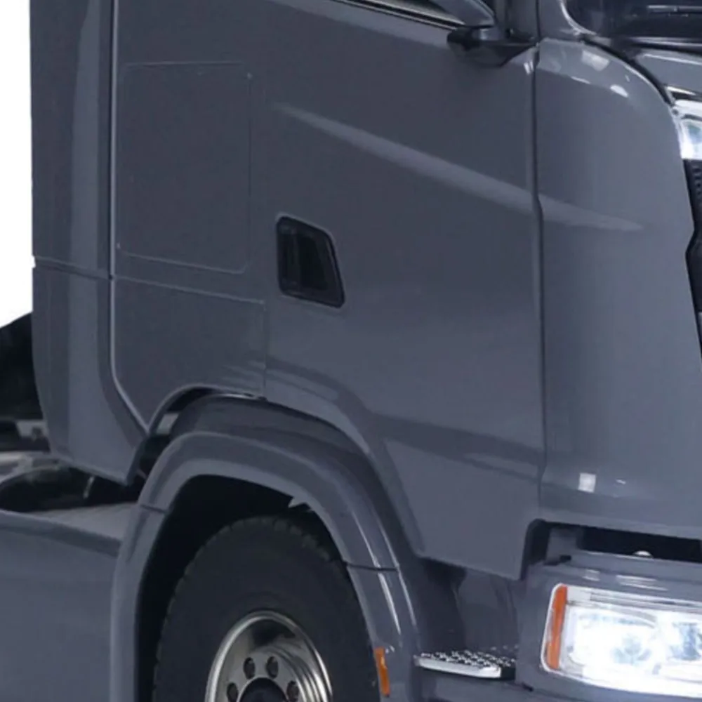 

4x4 1/14 Remote Control Tractor Truck Metal Chassis Fifth Wheel 3-speed Transmission with Transfer Case 4x2 RC Lorry Model