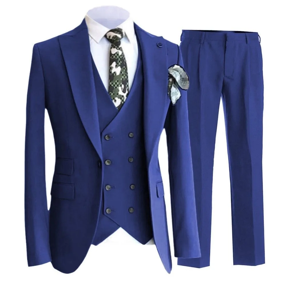 1324Men's suit vest suit three piece professional suit