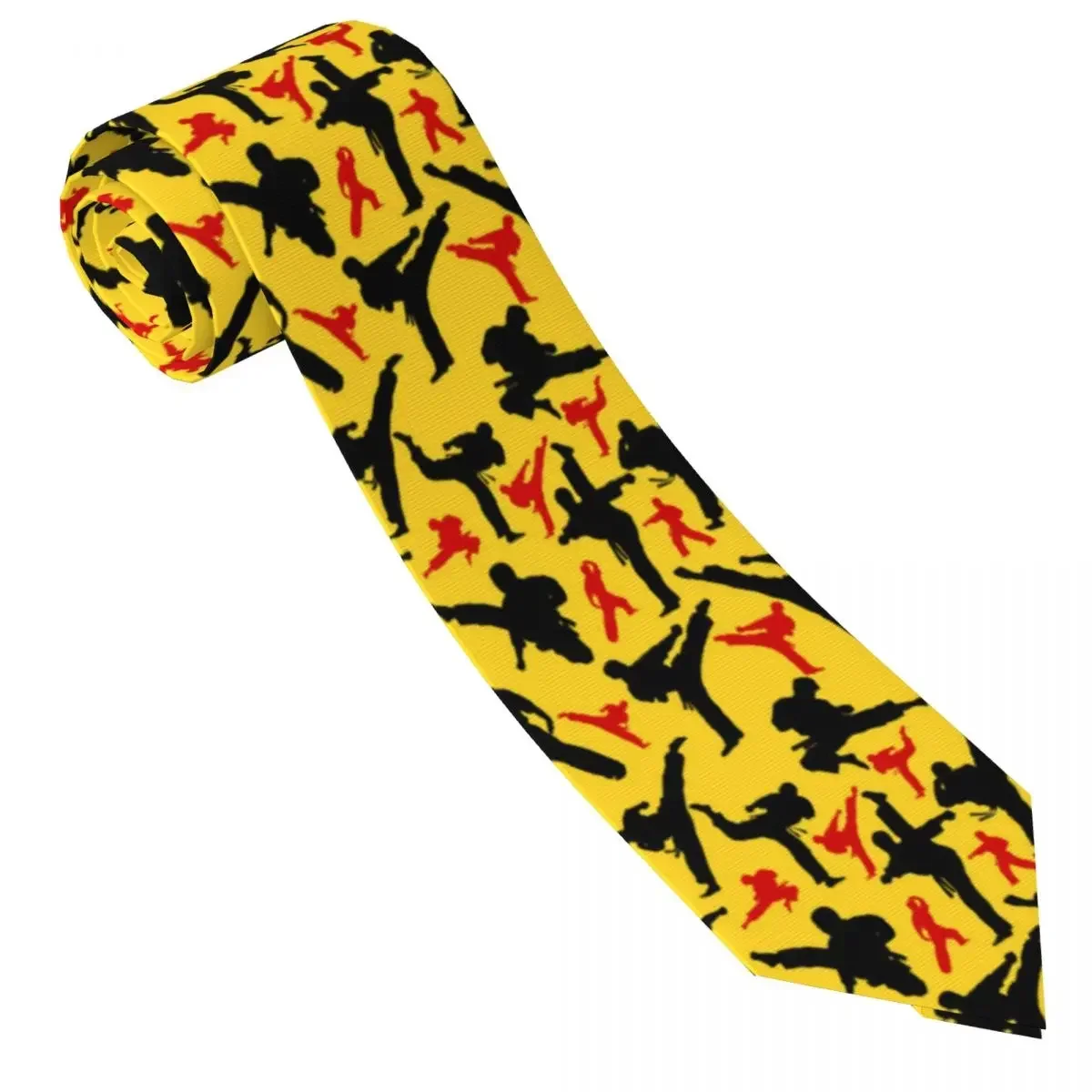 Casual Arrowhead Skinny Martial Arts Necktie Slim Tie For Party Formal Tie